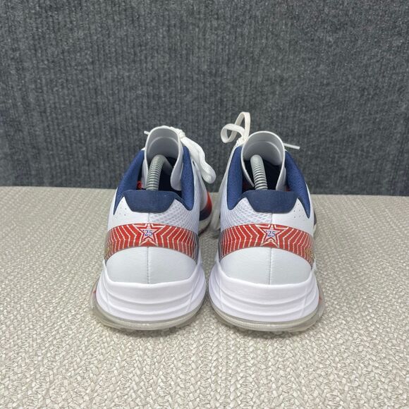 Adidas Adizero ZG Spikeless Golf Shoes USA Red White Blue Mens 9.5 JS1898 main image 8